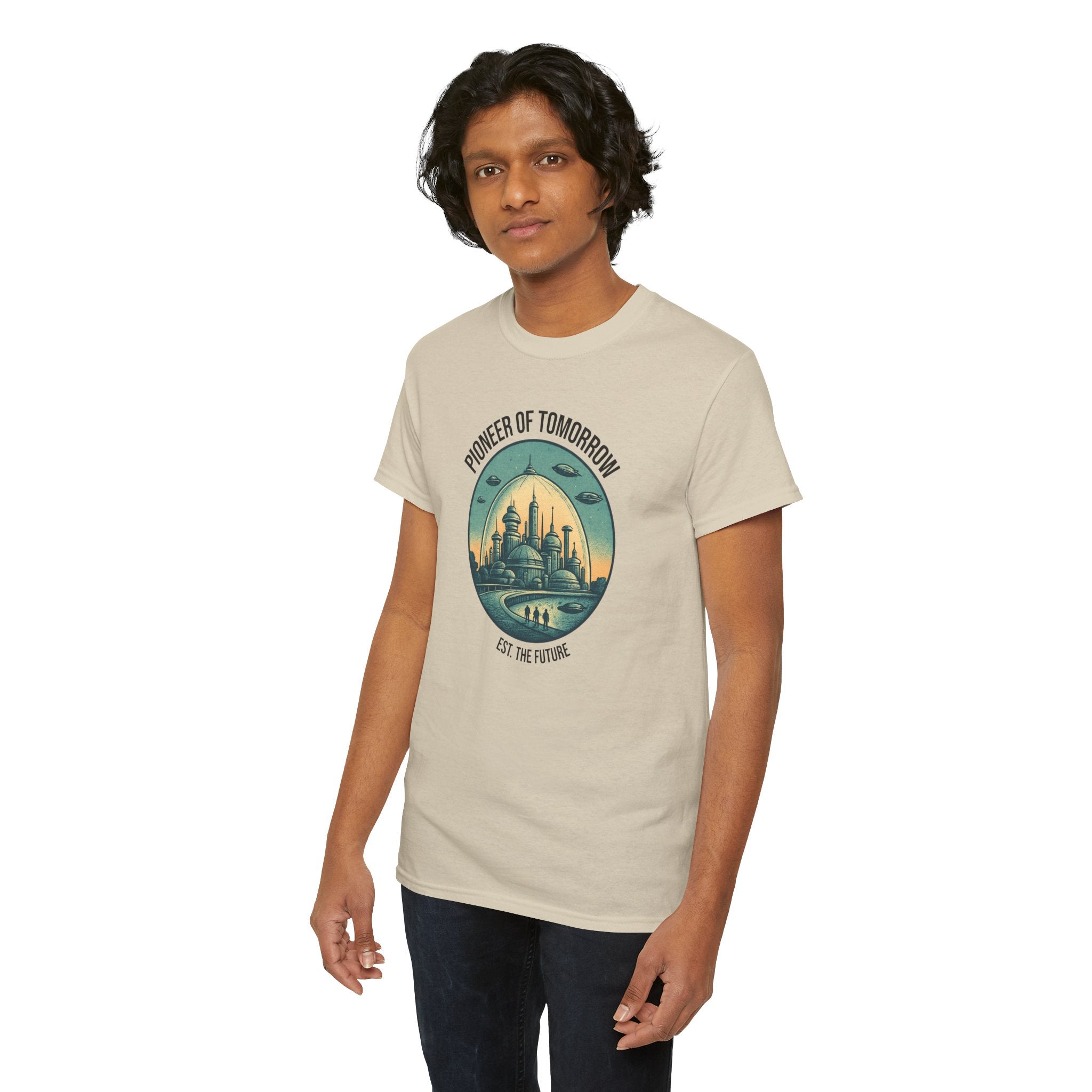 Graphic Tee | Pioneer of Tomorrow | Retro City