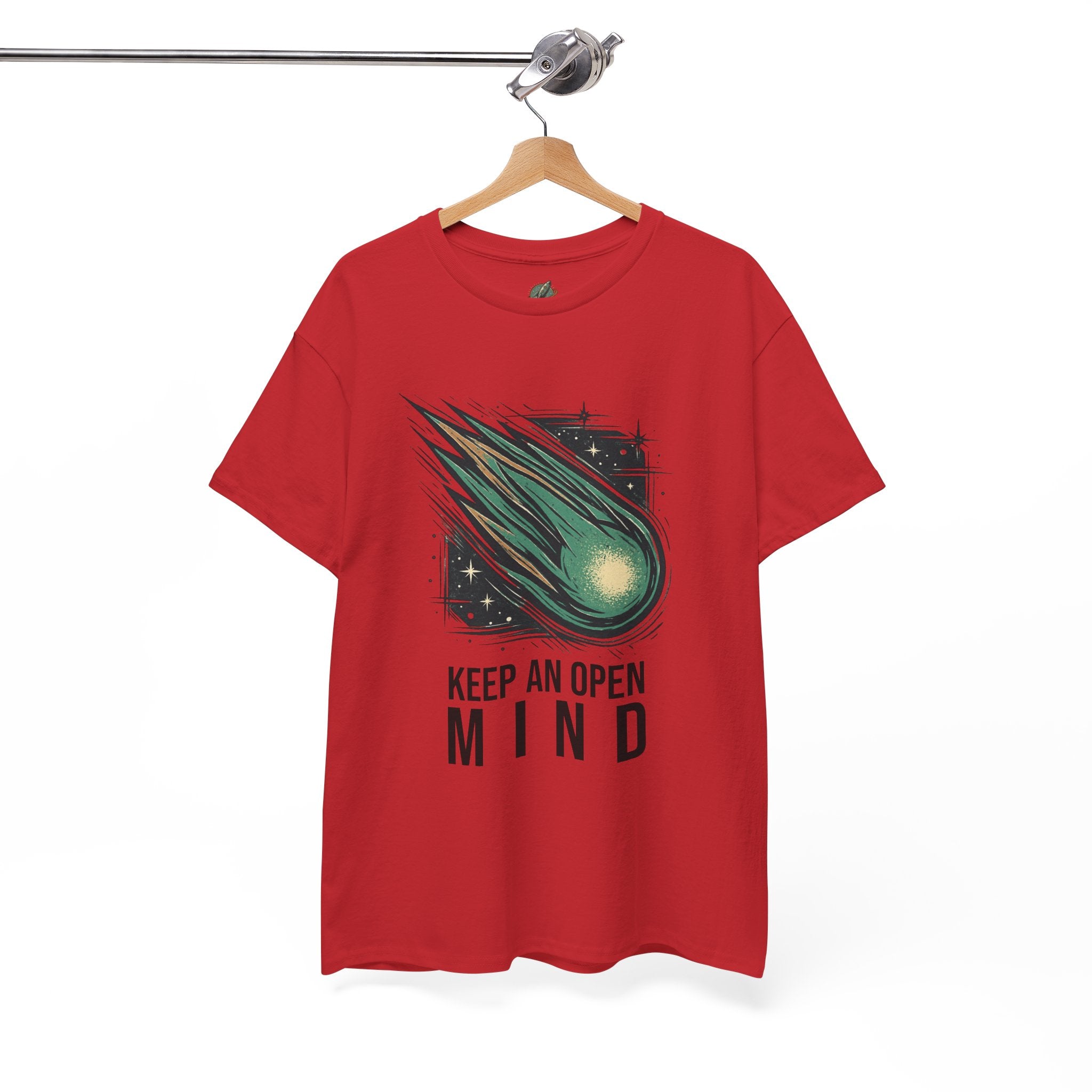 Graphic Tee | Keep an Open Mind | Retro Comet | 3i/Atlas