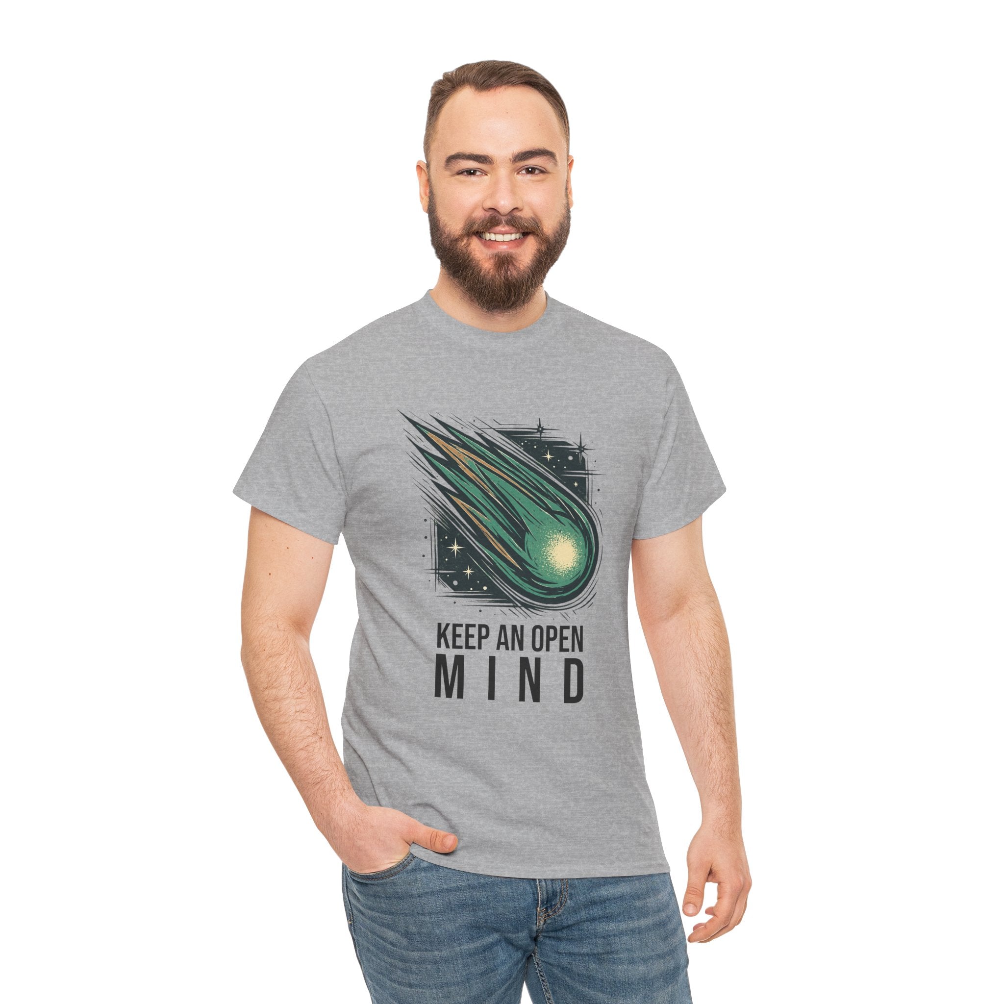 Graphic Tee | Keep an Open Mind | Retro Comet | 3i/Atlas