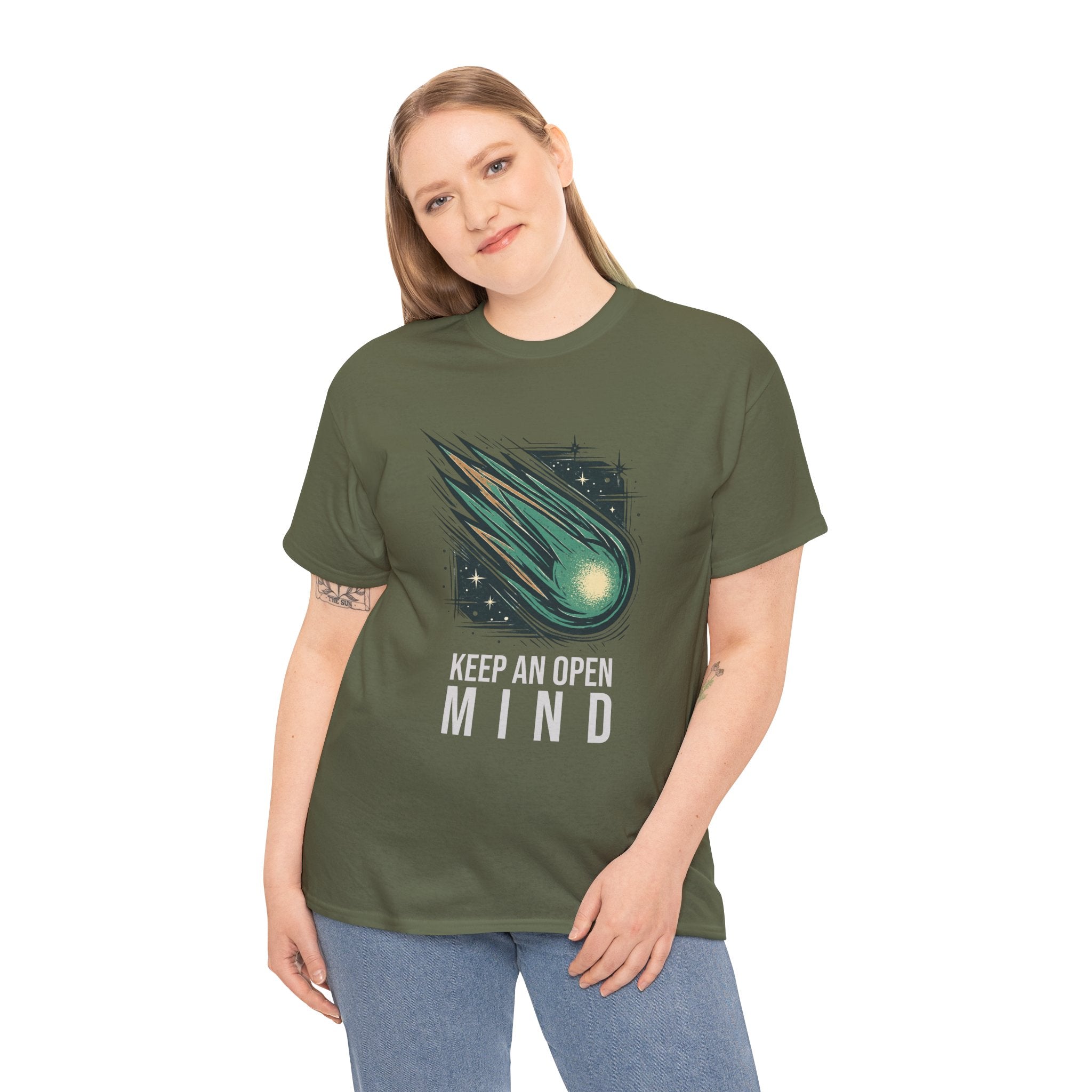 Graphic Tee | Keep an Open Mind | Retro Comet | 3i/Atlas