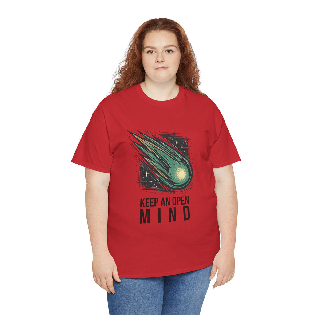 Graphic Tee | Keep an Open Mind | Retro Comet | 3i/Atlas