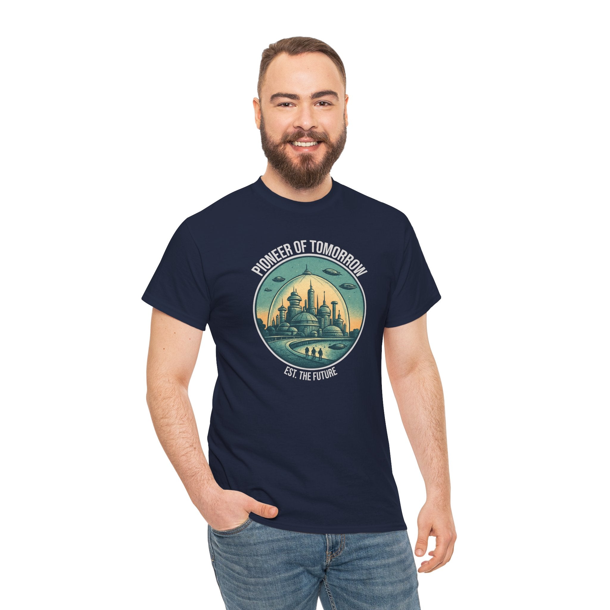 Graphic Tee | Pioneer of Tomorrow | Retro City